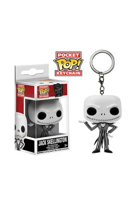 JACK SKELLINGTON LLAVERO FIG 4 CM POCKET POP NIGHTMARE BEFORE CHRISTMAS