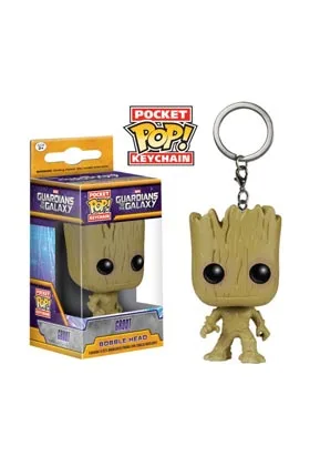 GROOT LLAVERO FIG 4 CM POCKET POP GUARDIANS OF THE GALAXY