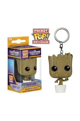 DANCING GROOT LLAVERO FIG 4 CM POCKET POP GUARDIANS OF THE GALAXY