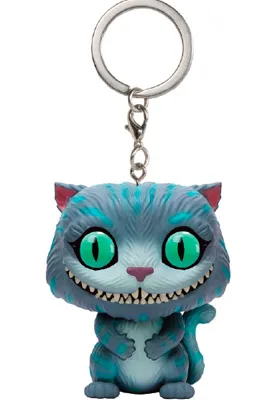 CHESHIRE GATO LLAVERO FIG. 4 CM POCKET POP DISNEY ALICE IN WONDERLAND