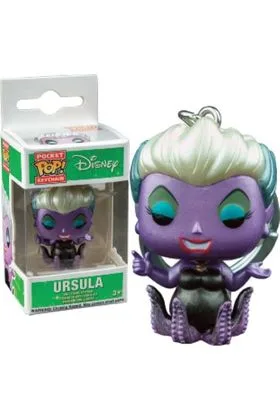 URSULA METALICA LTD LLAVERO FIG 4 CM POCKET POP DISNEY LA SIRENITA