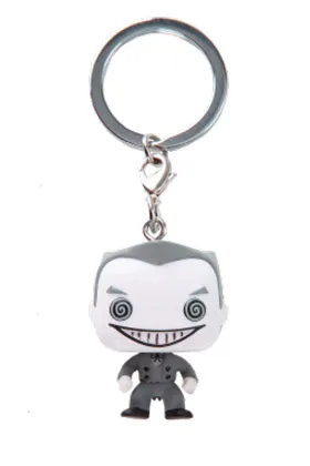 JOKER B/N LTD LLAVERO FIG 4 CM POCKET POP UNIVERSO DC