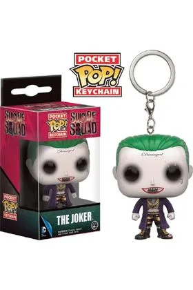 THE JOKER FIG 4 CM LLAVERO POCKET POP ESCUADRON SUICIDA
