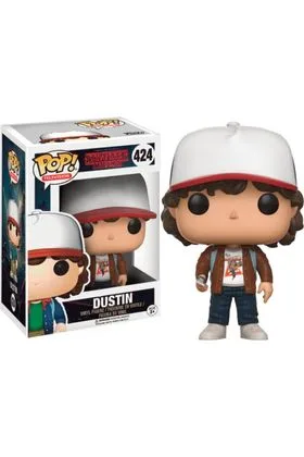 DUSTIN MARRON FIGURA 10 CM VINYL POP TELEVISION STRANGER THINGS