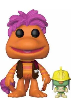 GOBO CON DOOZER FIGURA 10 CM VINYL POP TELEVISION FRAGGLE ROCK