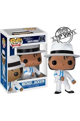 SMOOTH CRIMINAL MJ 10 CM BOBBLE POP MUSICA