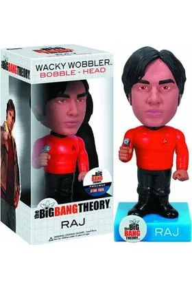 RAJ STAR TREK CABEZON 18 CM WACKY WOBBLER THE BIG BANG THEORY