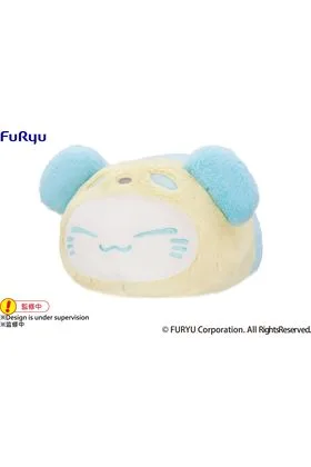Pastel Panda Blue Peluche 33 CM Nemuneko Cat