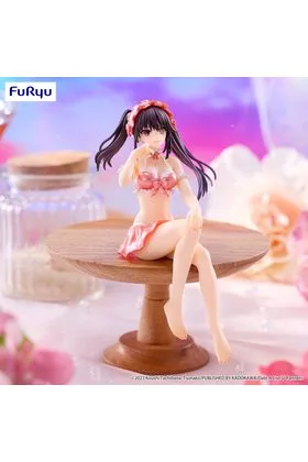 KURUMI TOKISAKI SWIMSUIT PASTEL RED COLOR VERSION FIGURA 15 CM DATE A LIVE V NOODLE STOPPER