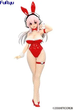 SUPER SONICO RED COLOR VERSION BICUTE BUNNIES FIGURA 30 CM SUPER SONICO