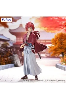 KENSHIN HIMURA FIGURA 19 CM RUROUNI KENSHIN: MEIJI SWORDSMAN ROMANTIC STORY TRIO-TRY-IT