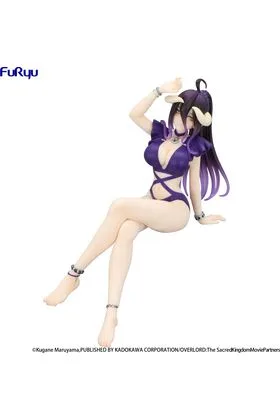ALBEDO SWIMSUIT DARK PURPLE COLOR VERSION FIGURA 16 CM OVERLORD NOODLE STOPPER
