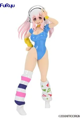 SUPER SONICO 80'S ANOTHER COLOR BLUE VER. CONCEPT FIG. 18 CM SUPER SONICO RE-RUN