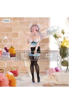SUPER SONICO WAITRESS LIGHT BLUE VERSION FIGURA 28 CM BICUTE BUNNIES