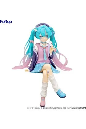 HATSUNE MIKU LOVE BLAZER NAVY COLOR VERSION FIGURA 14 CM HATSUNE MIKU NOODLE STOPPER