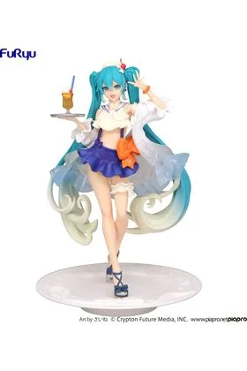 HATSUNE MIKU SWEET SWEET TROPICAL JUICE VER. EXCEED CREATIVE FIG. 17 CM HATSUNE MIKU