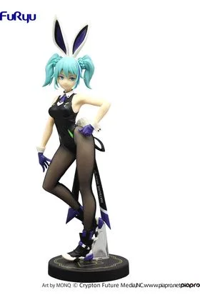 HATSUNE MIKU STREET VIOLET COLOR VER. BICUTE BUNNIES FIG. 30 CM HATSUNE MIKU