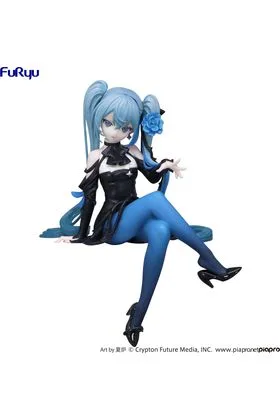 HATSUNE MIKU BLUE ROSE VERSION FIGURA 14 CM HATSUNE MIKU NOODLE STOPPER