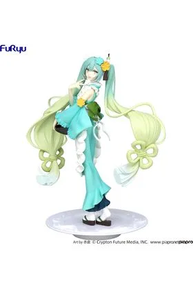 HATSUNE MIKU MATCHA GREEN TEA PARFAIT MINT VER. FIG. 21 CM HATSUNE MIKU EXCEED CREATIVE