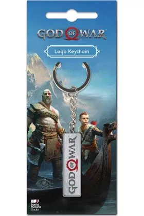 LOGO GOD OF WAR LLAVERO METAL GOD OF WAR