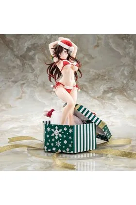 CHIZURU MIZUHARA IN A STA CLAUS BIKINI FLUFFY FIG VER FIG 26 CM RENT-A-GIRLFRIEND 1/6 SCAL
