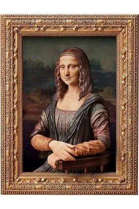 MONALISA BY LEONARDO DA VINCI FIGMA 10 CM THE TABLE MUSEUM