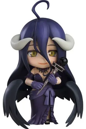 ALBEDO DRESS VERSION FIGURA 10 CM OVERLORD NENDOROID
