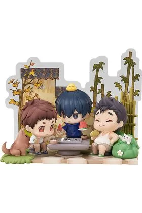 WU XIE & ZHANG QILING & WANG PANGZI: YUCUN SHIQU VERSION FIGURA 12,5 CM TIME RAIDERS