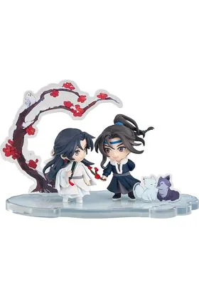 SHEN ZECHUAN & XIAO CHIYE: HONG MEI FU XUE VER. DIORAMA 12,2 CM QIANG JIN JIU
