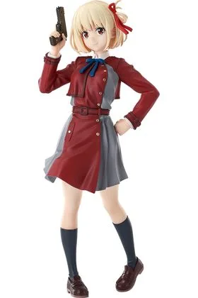 CHISATO NISHIKIGI FIGURA 18 CM LYCORIS RECOIL POP UP PARADE
