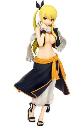 LUCY HEARTFILIA NATSU COSTUME VER. FIG. 22 CM FAIRY TAIL POP UP PARADE L