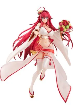 RIAS GREMORY PURE WHITE BIKINI VER FIG 25 CM HIGH SCHOOL DXD HERO 1/7 SCALE