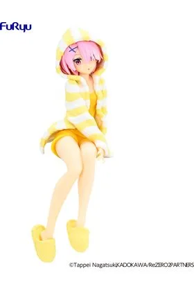RAM ROOM WEAR YELLOW COLOR VER FIG 14 CM RE:ZERO SLIAW NOODLE STOPPER FIG