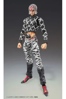 GUIDO MISTA & S.P BLACK VERSION FIGURA 15/3 CM JOJO'S BIZARRE ADVENTURE CHOZOKADO