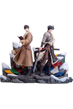 WU XIE & ZHAG QUILING FLOATING LIFE IN TIBET VER SPECIAL SET FIGS 28 CM TIME RAIDERS 1/7 S