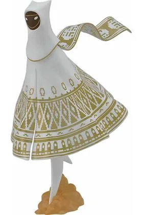 WHITE TRAVELER FIG 17,5 CM JOURNEY POP-UP PARADE
