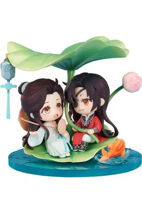 XIE LIAN & HUA CHENG AMONG THE LOTUS VER SET 2 FIG 13 CM HEAVEN OFFICIAL'S BLESSING CHIBI