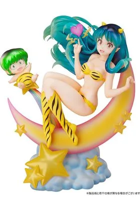 LUM&TEN BOX CAFE&SPACE COLLABORATION FIGURA 21 CM URUSEI YATSURA 1/7 SCALE