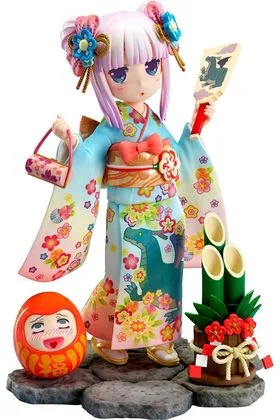 MAID KAMMA FINEST KIMONO VER FIGURA 17 CM MISS KOBAYASHIS DRAGON MAID 1/7 SCALE
