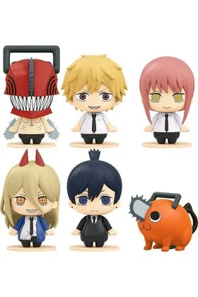 CHAINSAW MAN 01 BOXSET 6 FIGURAS FIG 5 CM CHAINSAW MAN POCKET MAQUETTE
