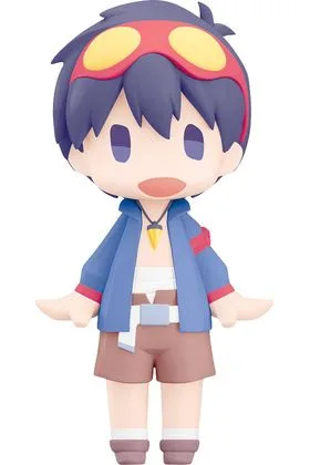 SIMON FIG 10 CM TENGEN TOPPA GURREN LAGANN HELLO! GOOD SMILE