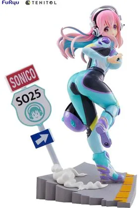 SUPER SONICO FIG 19 CM SUPER SONICO TENITOL