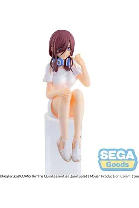 MIKU NAKANO FIG 14 CM THE QUINTESSENTIAL QUINTUPLETS MOVIE PM PERCHING FIGURE