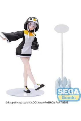 EMILIA KOTORIASOBI VER. FIG. 20 CM RE:ZERO STARTING LIFE IN ANOTHER WORLD LUMINASTA
