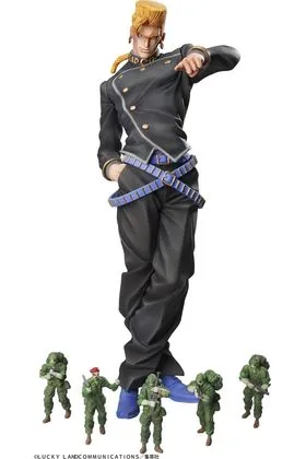 KEICHO NIJIMURA & BAD COMPANY FIGURA 15 & 2,5 CM JOJO'S BIZARRE ADVENTURE STATUE LEGEND