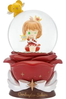 SNOW GLOBE FIG 15 CM CARDCAPTOR SAKURA