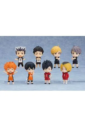 SURTIDO 8 FIGURAS SURPRISE HAIKYU!! NATIONALS ARC FIG 7 CM HAIKYU!! NENDOROID