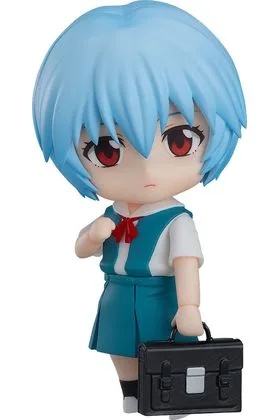 REI AYANAMI FIG. 10 CM REBUILD OF EVANGELION NENDOROID (RE-RUN)
