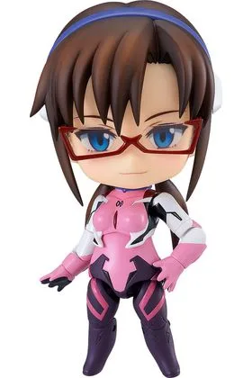 Mari Makinami Illustrious Plugsuit Version Figura 10 CM Rebuild of Evangelion Nendoroid Re