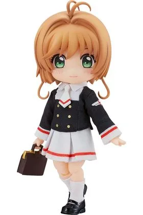 SAKURA KINOMOTO TOMOEDA JUNIOR HIGH UNIFORM VER. FIG. 14 CM CARDCAPTOR SAKURA NENDOROID DO